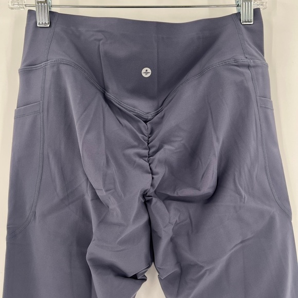 NWT Halara Seamless Flow High Waisted Ruched 7/8 Yoga Leggings large - Picture 11 of 15